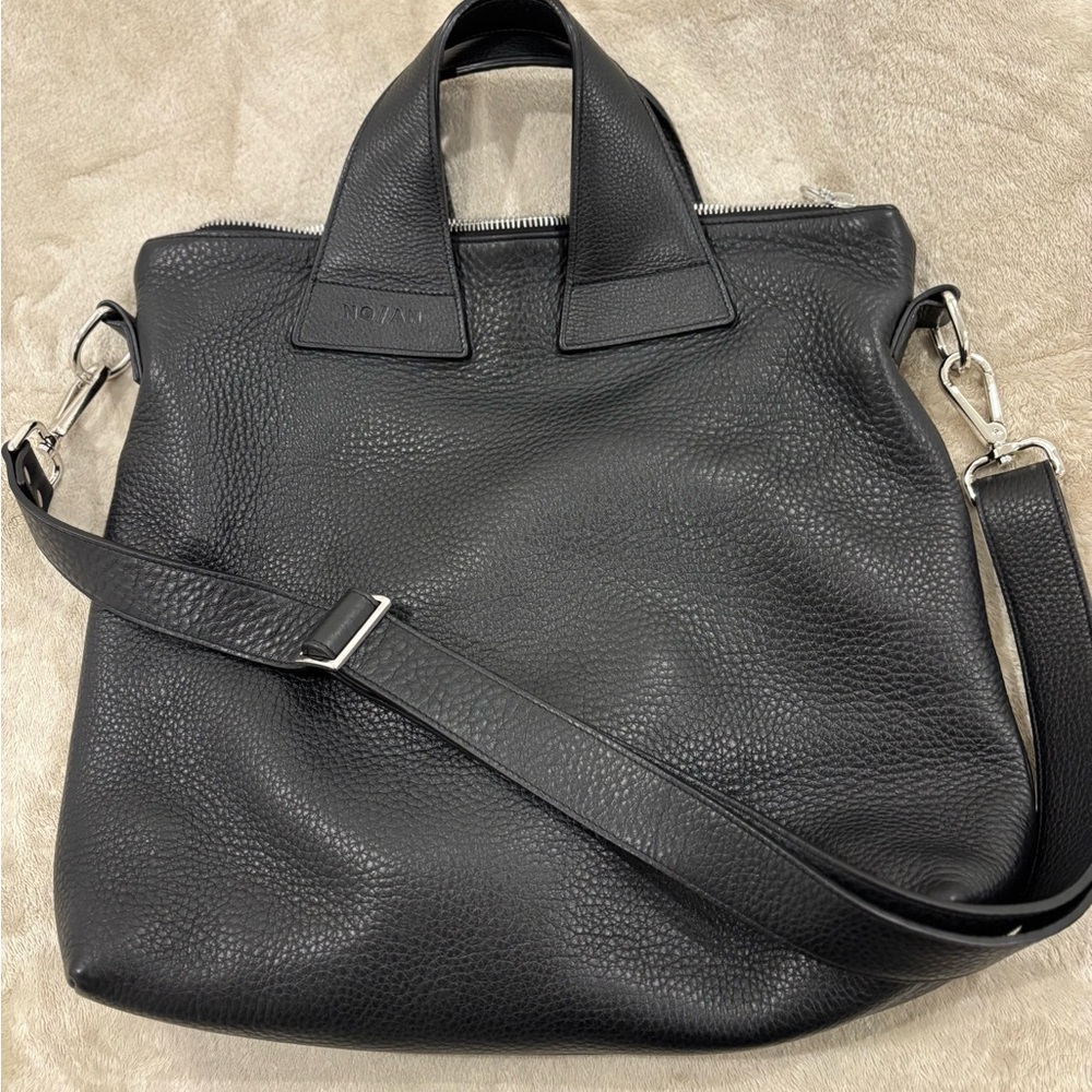 No/An Studio Simo Tote black leather NEW - Picture 13 of 16